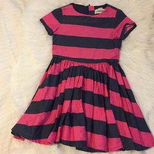 Land's End stripe dress size 4t